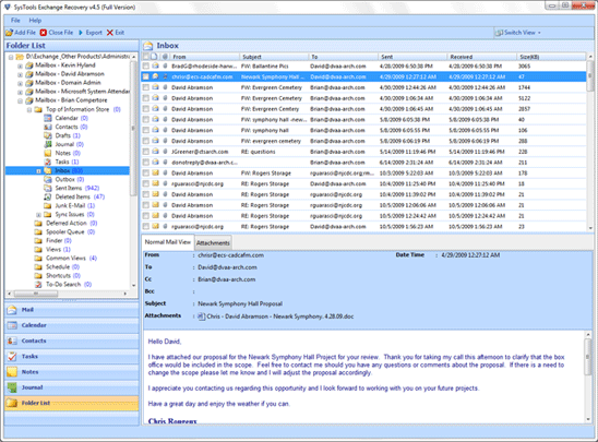 EDB to PST Converter Software 4.5